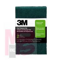 3M 10113NA Final Stripping Pads Two-pack Open Stock 3-3/4 in x 6 in x 5/16 in - Micro Parts & Supplies, Inc.