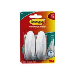 Command Designer Hook with Water-Resistant Strips 17081B