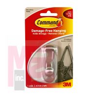 3M 17061BN Command Timeless Hook Medium Brushed Nickel - Micro Parts & Supplies, Inc.