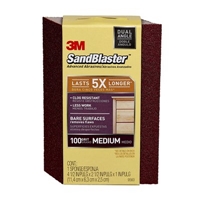 3M 9560 SandBlaster Dual Angle Sanding Sponge 100 grit - Micro Parts & Supplies, Inc.