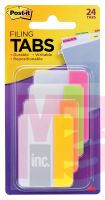 3M Post-it Dividing Tabs 686-PLOY  2 in x 1.5 in (50.8 mm x 38 mm)