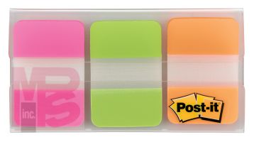 3M Post-it Divider Tabs 686-PGOT  1 in x 1.5 in (25.4 mm x 38.1 mm)