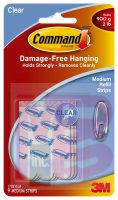 3M 17021CLR-ES Command Clear Medium Refill Strips - Micro Parts & Supplies, Inc.