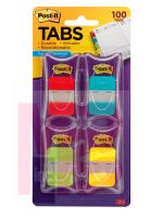3M Post-it Tabs 686-RALY  1 in x 1.5 in (25.4 mm x 38.1 mm)