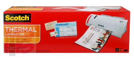 3M Scotch Thermal Laminator TL902  15.5 in x 6.75 in x 3.75 in (39.3 cm x 17.1 cm x 9.52 cm)