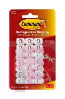 3M Command Decorating Clips with Water-Resistant Strips 17026H