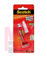 3M Scotch Maximum Strength Adhesive 6048  0.33 fl oz (9.7 mL)
