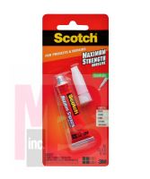 3M Scotch Maximum Strength Adhesive 6048  0.33 fl oz (9.7 mL)