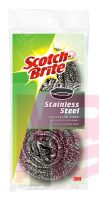 3M Scotch-Brite Stainless Steel Scrubbing Pad 214-2-24  24/2