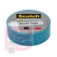 3M Scotch Expressions Washi Tape C314-P28  .59 in x 393 in (15 mm x 10 m) Cracked