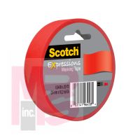 3M Scotch Expressions Masking Tape  3437-PRD-ESF Primary Red