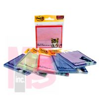 3M Post-it Super Sticky Printed Notes 6355-PET-CITY  3.9 in x 3.8 in (99 mm x 965 mm) Printed Pet Designs