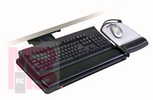 3M Adjustable Keyboard Tray  AKT101LE Adjustable Platform 11.7 in x 24.4 in x 7.2 in