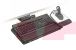 3M AKT150LE Easy Adjust Keyboard Tray Adjustable Keyboard Mouse 23 in Track - Micro Parts & Supplies, Inc.