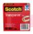 3M Scotch Transparent Tape 600-2P12-72 1/2 in x 2592 in (127 mm x 658 m) 2 PK 12 Pack/Case