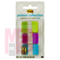 3M Post-it Tabs 686-LVAT  1 in x 1.5 in (25.4 mm x 38.1 mm)