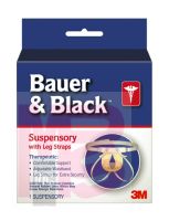 3M Bauer & Black 0-2 Suspensory W/Leg Strap 201070  Small