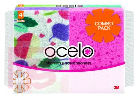 3M ocelo Combo Pack 8025-T  12/4  4.7 in x 3 in x .6 in  4 pack