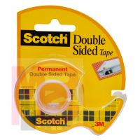 3M Scotch Double Sided Tape 137S  1/2 in x 400 in (12.7 mm x 10.1 m)