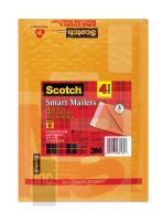 3M Scotch Poly Bubble Mailer 4-Pack  8913-4 6 in x 9.25 in Size #0 12/4