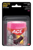 3M ACE Brand Pink Athletic Wrap 909033