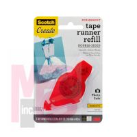 3M Scotch Tape Runner Refill 055-R-CFT  .31 in x 49 ft Red Refill Dispenser