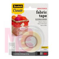 3M Scotch Removable Fabric Tape FTR-1-CFT  3/4 in x 180 in
