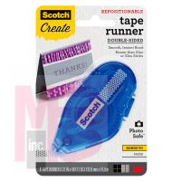 3M Scotch Tape Runner Repositionable 055-RPS-CFT  .31 x 49 ft