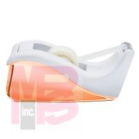 3M Scotch Desktop Tape Dispenser C60-RG  0.75 IN x 450 IN Rose Gold/White