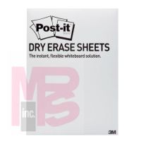 3M Post-it Dry Erase Surface DEFPackLg  11 in x 15.375 in (279 mm x 390 mm)