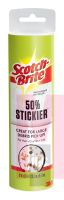 3M Scotch-Brite 50% Stickier Large Surface Lint Roller Refill 830LSRFS-60  8 in x 31.4 ft (20.3 cm x 9.57 m) 4/1