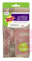 3M Scotch-Brite Scrubbing Dish Cloths 99032-B  6/2  2/Pack