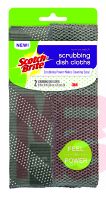 3M Scotch-Brite Scrubbing Dish Cloths 99032-G  6/2  2/Pack