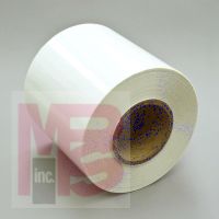3M Dot Matrix Label Materials 7881 Clear Polyester Matte DMI TC  6 in x 1668 ft  1 per case Bulk