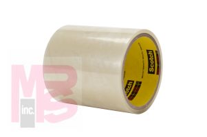 3M Adhesive Transfer Tape 467MP  Clear  11.75 in x 180 yd  2 mil  1 roll per case