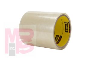 3M Adhesive Transfer Tape 467MP  Clear  16 in x 180 yd  2 mil  1 roll per case