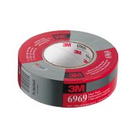 3M 6969-2x60 Extra Heavy Duty Duct Tape Silver Silver 48 mm x 54.8 m 10.7 mil - Micro Parts & Supplies, Inc.