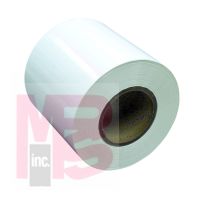 3M Press Printable Label Materials 7331/7860 White Polyester Gloss TC  6 in x 1668 ft  1 per case