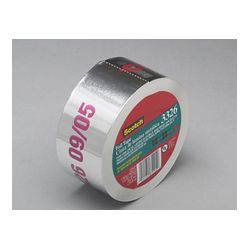 Scotch Foil Tape 3326 Silver, 2.5 in x 60 yd, 12 per case
