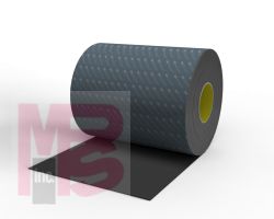 3M Bumpon Resilient Rollstock SJ6216 Black R25FL  9 in x 1 yd  Sample