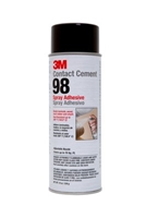 3M 98 Contact Cement Spray Adhesive, 19 oz (539 g), - Micro Parts & Supplies, Inc.