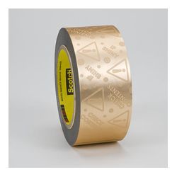 Scotch Tape-Over Detection Box Sealing Tape 6000 Silver Printed, 48mm x 100m, 36 rolls per case Bulk