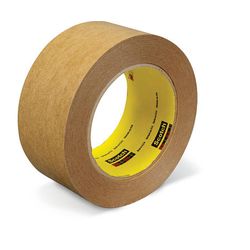 Scotch Repulpable Box Sealing Tape 2622 Kraft, 3 in x 50 yd Bulk, 12 rolls per case