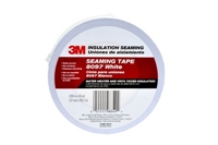 3M Vinyl Seaming Tape 8097 White 72 mm x 45.7 m 9 rolls per case