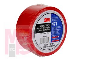 3M 471 IW Vinyl Tape Red 2 in x 36 yd 5.2 mil - Micro Parts & Supplies, Inc.
