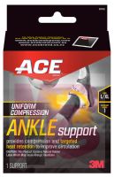 3M ACE Compression Ankle Support 901002  Large / Extra Large