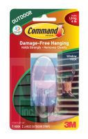 3M 17093CLR-AWES Command Outdoor Large Clear Window Hook Clear Strips - Micro Parts & Supplies, Inc.