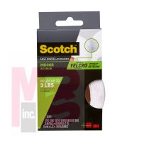 3M Scotch Indoor Fasteners RF4740  3/4 in x 5 ft (19 0 mm x 1 52 m) White