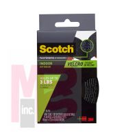 3M RF4741 Scotch Indoor Fasteners 3/4 in x 5 ft (19.0 mm 1.52 m) Black - Micro Parts & Supplies, Inc.