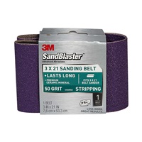 3M 9193SB-ES SandBlaster Sanding Belts 3 in x 21 in - Micro Parts & Supplies, Inc.
